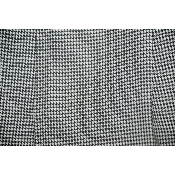 Vintage Woolmark Houndstooth Lined Pleated Wool Pants Women 16 RAFAELLA Career - Picture 9 of 11